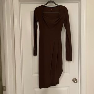 HIGH- everyday couture high tech long sleeve dress